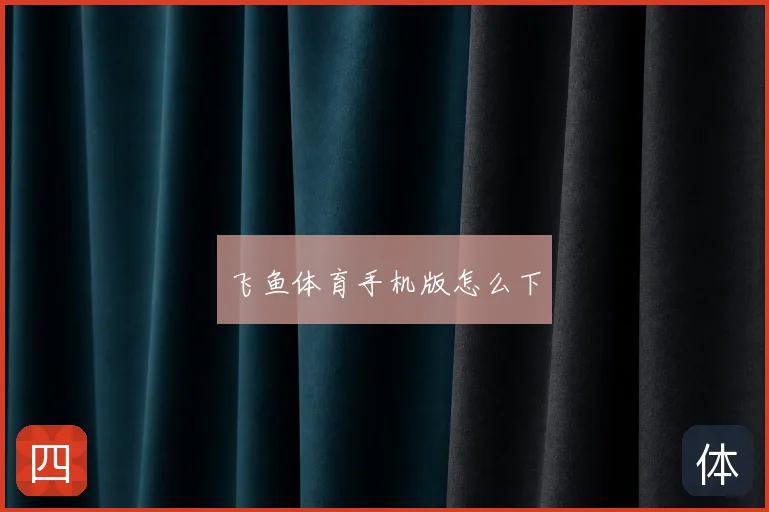 飞鱼体育手机版怎么下